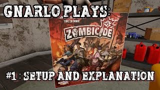 Tabletop Sim Zombicide 1 quotTutorialquot Setup and Explanation no gameplay [upl. by Barnie]