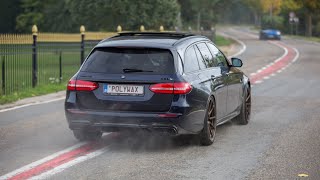 MercedesAMG E63 S Estate  Revs Launch Control amp Fast Accelerations [upl. by Rossen]