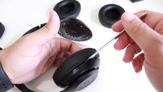 How To REPLACE Headphone Ear Pads [upl. by Tallbott]