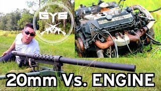 Cannon 20mm  Vs ENGINE [upl. by Benjy]