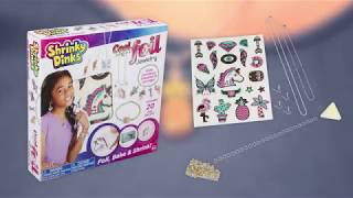 Shrinky Dinks Cool Foil Jewelry [upl. by Occer]