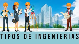 21 Tipos de Ingenierías  Carreras de Ingeniería explicadas [upl. by Straub]