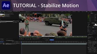 After Effects Tutorial  Stabilize Motion [upl. by Ivor]