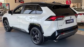 2021 Toyota RAV4 Hybrid  Exterior and interior details [upl. by Adeys]