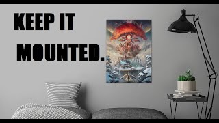 How to keep your displate poster from falling off the wall [upl. by Doggett]