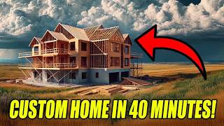 Building A Custom Home In 40 Minutes [upl. by Lena969]