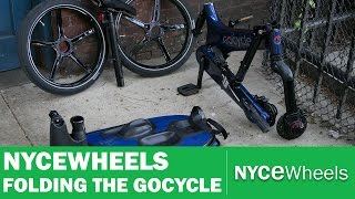 How to fold your GoCycle G3 [upl. by Adiraf]