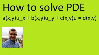 How to solve PDE via change of variables [upl. by Sheply]