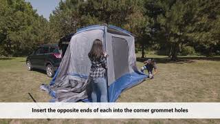 Napier Sportz SUV Tent with Screen Room Model 84000 Overview [upl. by Dolly]