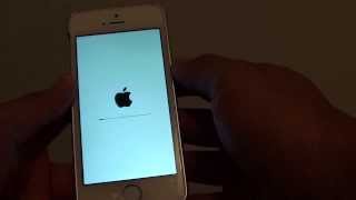 iPhone 5S How to Hard Reset and ERASE All Content [upl. by Alekehs]