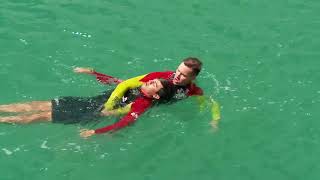 Surf Life Saving Wales rescue techniques [upl. by Ecyac]