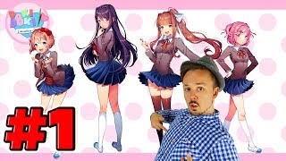 Doki Doki Literature Club  SCARY THIS HOW  1  Get Germanized Gaming [upl. by Ahsied589]