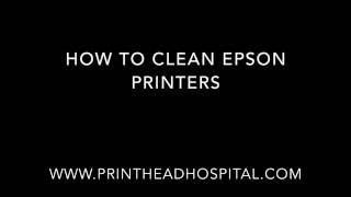 How to clean Epson Printers [upl. by Bay]