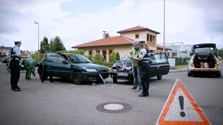 Nochmaaal Polizei Verkehrsunfall [upl. by Anerol]