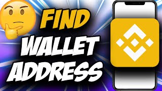 How to Find Wallet Address on Binance iPhone amp Android 2021 ✅ [upl. by Acinonrev160]