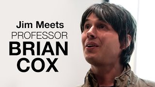 Jim meets Professor Brian Cox  University of Surrey [upl. by Aihsyla]