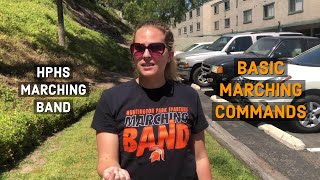 Basic Marching Commands [upl. by Kall]