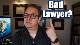 7 Signs You Hired A Bad Lawyer and What You Can Do About It [upl. by Yentuoc]