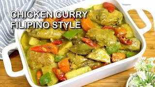 Filipino Style Chicken Curry Recipe [upl. by Ellwood207]