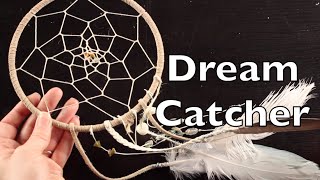 DIY Dreamcatcher  How To Make A Dream Catcher Tutorial [upl. by Araek]