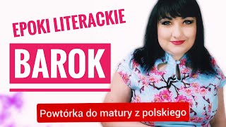 Barok epoki literackie Powtórka do matury z polskiego [upl. by Akerboom]