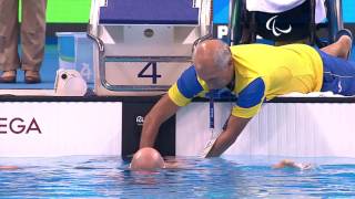 Swimming  Mens 100m Backstroke S1 final  Rio 2016 Paralympic Games [upl. by Suirtemid961]