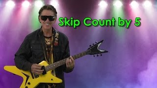 Skip Count  Skip Count By 5s  Skip Counting  Count to 100  Jack Hartmann [upl. by Irat]