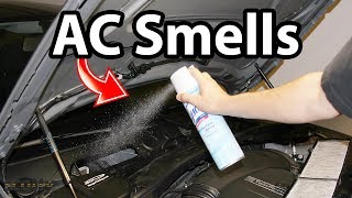 How to Remove AC Smells in Your Car Odor Life Hack [upl. by Ettenaj]