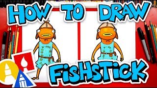 How To Draw Fishstick From Fortnite [upl. by Sivehc]