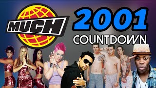 All the Songs from the 2001 MuchMusic Countdown [upl. by Maryellen]