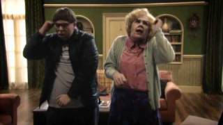 Maureen and Davids Superman Dance Off  Psychoville  BBC [upl. by Schnurr]