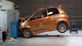 Euro NCAP Crash Test of Ligier IXO JS 2014 [upl. by Files]