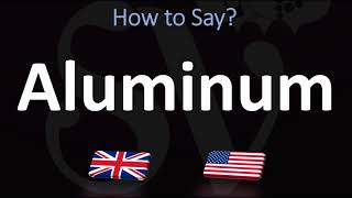 How to Pronounce Aluminum CORRECTLY [upl. by Ploch]