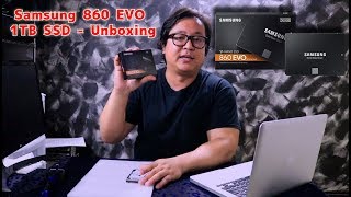 Samsung 860 EVO 1TB SSD  Unboxing  Initial Impressions and Review [upl. by Rabbaj]