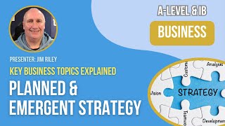 Planned amp Emergent Strategy Mintzberg  ALevel IB Business [upl. by Atnaloj]