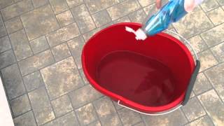 DIY Floor Cleaner For My Vinyl Kitchen Floor [upl. by Ardell]