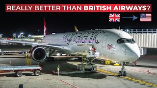 BRUTALLY HONEST  TransAtlantic on Virgin Atlantics brandnew A3501000 in Economy Class [upl. by Calbert]