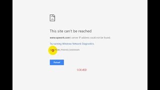 How to Fix DNS PROBE FINISHED NXDOMAIN on Google Chrome [upl. by Ardnosac]