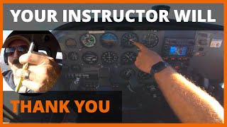 Three Basics to INSTANTLY impress your Flight Instructor [upl. by Millur]