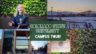 Colorado State University Campus Tour︱2019 [upl. by Nagoh]