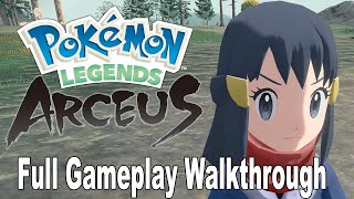 Pokemon Legends Arceus  Full Gameplay Walkthrough HD 1080P [upl. by Mcdougall]