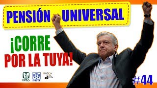 Pensión universal 2550 ¡ Corre por la tuya [upl. by Dede]