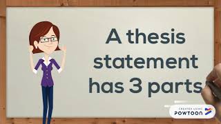 How to Write a Thesis Statement [upl. by Shue722]