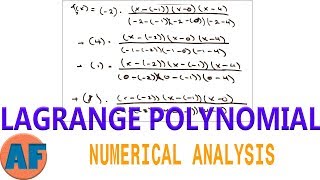 Lagrange Interpolating Polynomial  Easy Method [upl. by Nira313]