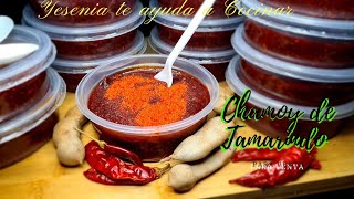 CHAMOY DE TAMARINDO para venta🤑 o pal antojo😋🤤 [upl. by Annawat]