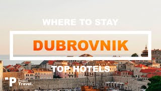 DUBROVNIK CROATIA Top 5 Places to Stay in Dubrovnik Hotels amp Resorts [upl. by Flavia]