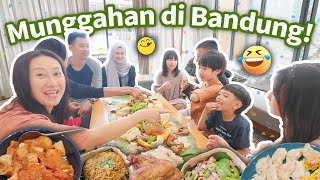 AKHIRNYA BISA MUNGGAHAN BARENG KELUARGA DI BANDUNG 🤗 [upl. by Gough]