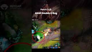 1115 Akali double Q bug shorts [upl. by Yrrat]