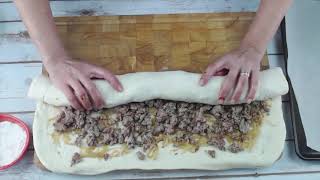 Sicilian Sausage Bread Bignolati [upl. by Peggy]