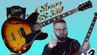 Gibson ES330 In Depth Demo and Review and ES335 Comparison [upl. by Rihat]